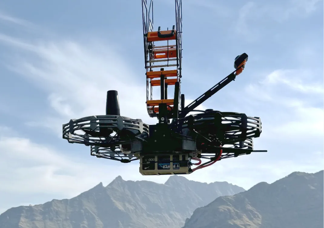 AVIDRONE — Live power lines