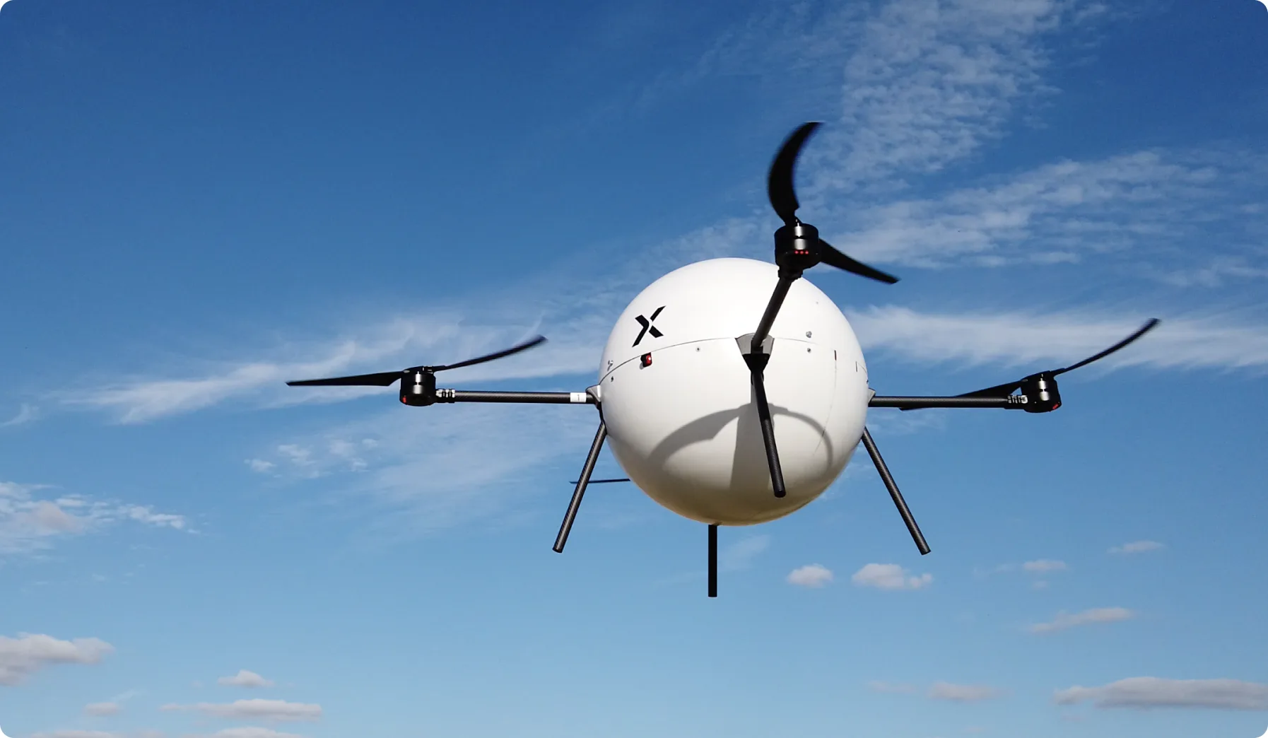 Target drone in flight